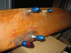 Various Earl's fittings on the removable header tank IMG_0396.jpg